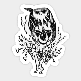 happy joker Sticker